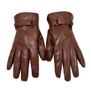 Gants de travail en cuir résistant à l'abrasion, en cuir de vachette, robustes, équipement de sécurité pour les mains, paume en cuir renforcé, gants de travail avec logo personnalisé - Product Image 1