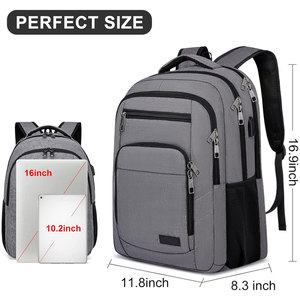 New Design Custom Logo Smooth Zipper Comfortable Multi Pocket <b>Large</b> Capacity Lightweight Best Seller Breathable <b>School</b> Back Pack - Product Image 4