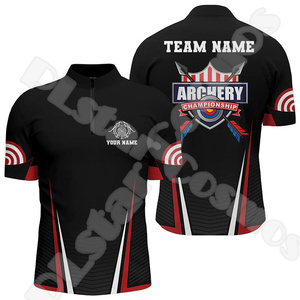 T-shirt for Men Hunting T Shirts Comfortable Cotton Tops Tee Name Archery T Shirt Polo Archery Jersey Teamwear Tee Shirts - Product Image 3