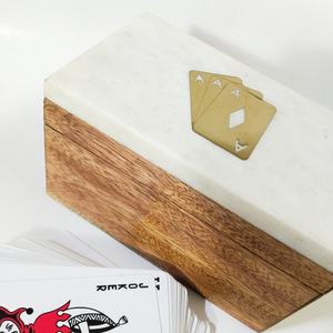 Fournisseur en gros de boîtes en résine de qualité supérieure pour jeux de cartes, boîte à autocollants brillante pour le rangement des jeux de poker - Product Image 2