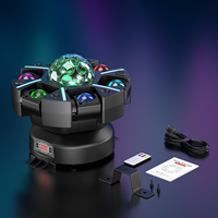 U`King 150W Beam Moving Head Laser Light 4in1 RGBW LED Effect Light DMX Remote Control for DJ Party Disco KTV Stage Light