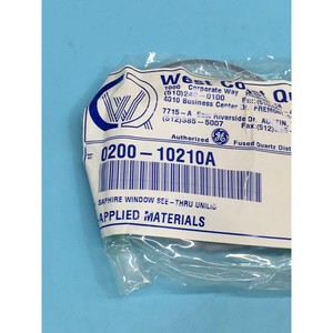 AMAT 0200-10210 SAPPHIRE WINDOW SEE-THRU UNILID - Equipo y Piezas de Semiconductores de Confianza de la Marca Global Legacy - Product Image 4