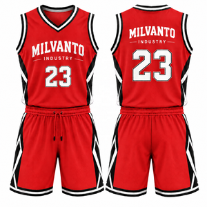 Conjunto de Uniforme de Baloncesto Personalizado Camel para Hombre |   Camiseta y Pantalones Cortos de Baloncesto Sublimados |   Uniforme de Baloncesto sin Mangas con Cuello en V - Product Image 4