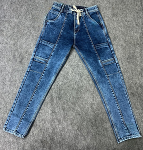 Jeans de Mezclilla Personalizados de Alta Calidad para Hombre con Logotipo Personalizado - Product Image 5