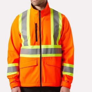 ZOHSUB POWER INDUSTRY Customized Safety <b>Jacket</b> ANSI/EN ISO 20471 CLASS 1 LED Flash Waterproof for <b>Workers</b> - Product Image 4