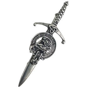 Pin para Kilt con Escudo del Clan Graham - Pin para Kilt con Temática Gaélica - Ne Oublie - Pins Decorativos Tradicionales del Clan Escocés 2026 - Product Image 3