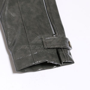 Lightweight Breathable Comfortable Men <b>Winter</b> <b>Leather</b> <b>Jacket</b> Stand Collar Casual Wear Hot Selling Reasonable Price - Product Image 6