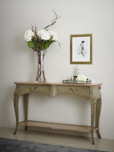 Elegant Wood <b>Console</b> <b>Table</b> <b>With</b> <b>Storage</b> Shelf For Entryway Living Room Hallway Apartment Home Furniture - Product Image 1