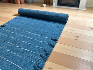 Alfombra de Ejercicio Rectangular Contemporánea de Chenilla con Patrón Impreso y Base de Yute para Uso Doméstico - Product Image 4