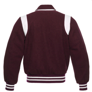 Custom Geometric Cartoon Baseball Vintage Varsity <b>Jacket</b> <b>Men</b> Classic Hooded Team Uniform Personalized 100% Wool <b>Jackets</b> - Product Image 4