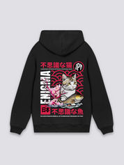 Sweat-shirt à capuche en polaire douce traditionnelle japonaise, imprimé 3D de haute qualité, sweat-shirt d'hiver à capuche intégrale sur le thème de l'anime, taille plus, unisexe - Product Image 4