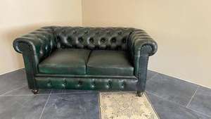 Nouveau Canapé Sectionnel Moderne de Luxe Deux Places en Cuir Véritable 100% et Bois, Meilleure Vente 2026 pour Hôtels et Salons - Product Image 3