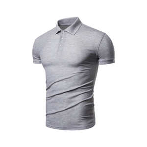 Nueva llegada, camisa de hombre con botones, estilo casual de negocios para oficina, manga corta, camisas tipo polo, camiseta polo. - Product Image 6