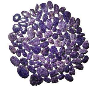 Cabochon de quartz naturel de qualité AAA+ poli à la main, magnifique, pour bijoux de guérison, collier en cristal, 20-45mm, 6-10g, certifié IGI - Product Image 1