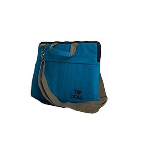 Grand sac fourre-tout écologique en coton jute pour ordinateur portable fermeture à glissière Portable bureau école organisateur réutilisable pour pique-nique déjeuner fourre-tout - Product Image 1