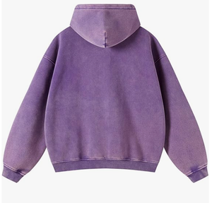 Sweat-shirt à capuche oversize pour homme et femme, fermeture éclair, style Y2K, poches, streetwear décontracté, vêtements d'extérieur, 100% coton, polaire, imperméable - Product Image 6