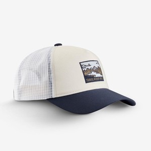 Custom Embroidered Trucker Hat With <b>Mountain</b> Patch Adjustable 6-Panel Casual <b>Cap</b> For Adults Travel Wear New Arrived 2026 OEM - Product Image 2