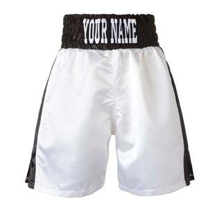 Pantalones cortos de MMA para hombre, color sólido, hechos a medida, servicio OEM al por mayor para adultos para boxeo y artes marciales - Product Image 1