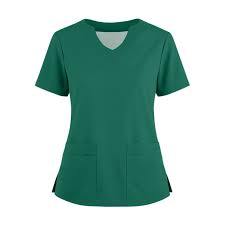 Pantalon de travail professionnel extensible pour infirmières enceintes, avec soutien ventral, pour hôpital et soins médicaux - Product Image 3