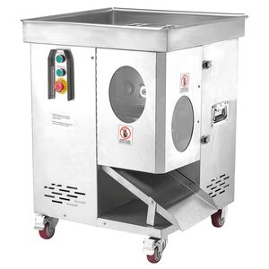 Affettatrice Professionale per Carne 1100W in Acciaio Inox, Spessore 5mm, Rimovibile, Capacità 500 Kg/h - Product Image 2