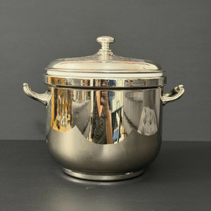 Factory Direct Luxury Silver Plated Antique Stainless Steel Metal Champagne Bowl Bucket <b>Cooler</b> Beer Wine Ice Bucket Supplies - Product Image 2