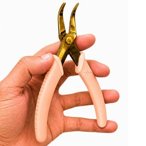 High Quality Bent Nose Needle Nose Pliers 5 Inch Stainless Steel Jewelry Making Curved Needle Nose Tool Customized Options - Product Image 3