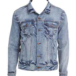 Chaqueta Vaquera Rosa Bordada para Mujer, Chaqueta de Mezclilla Floral de Alta Calidad, Moda Casual al por Mayor - Product Image 1