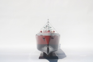 Maqueta de Barco Comercial de Madera Hecha a Mano - Réplica a Escala de Buque Cisterna de Carga, Decoración de Escritorio de Oficina, Oceanus 09 Cisterna de GLP - Product Image 1