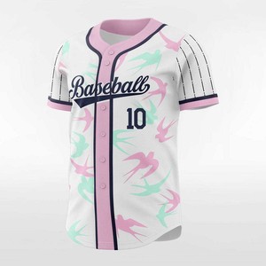 Men's Baseball Jersey Custom Sublimated Team Wear Breathable Quick Dry Training Gear USA Europe Wholesale Trend - Product Image 4