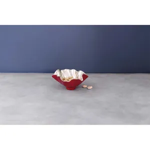 New Luxury Handmade <b>Metal</b> <b>Bowl</b> with Organic Artistic Design for Global Home Decor Importers and Retail BuyersContemporary - Product Image 2