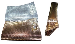 Nouveauté 2022 : Pochette de soirée de mariage avec bandoulière métallique, capacité jusqu'à 1L, sacs à main élégants pour femmes - Product Image 2