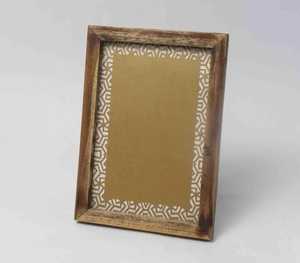 Small Round Solid Wood Photo <b>Frame</b> Dark Mahogany Finish Circular <b>Picture</b> <b>Frame</b> Minimalist Wall Tabletop Art <b>Frame</b> Wholesale - Product Image 4