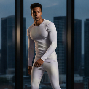 Conjunto Deportivo Personalizado de Compresión para Hombre, Anti-Fricción, Camiseta y Leggings para Fitness, Entrenamiento y Running - Product Image 5