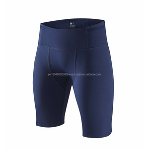 Pantalones Cortos Ajustados Deportivos para Hombre, Secado Rápido, para Entrenamiento Atlético, Correr, Gimnasio, Leggings, Logotipo Personalizado, Compresión, Cintura Alta - Product Image 2