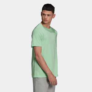 เสื้อยืดผู้ชายทรงเข้ารูป คอโอ แขนสั้น ลายเสือดาว ปักลาย น้ำหนัก 150 กรัม ผ้าฝ้าย 100% ป้องกันขนร่วง - Product Image 2