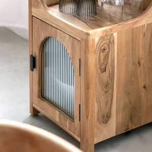 Estante de madera de acacia Vandana Optima Vesta Emyr - Product Image 4