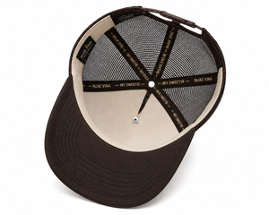Gorra Trucker Personalizada al por Mayor con Logo, Estilo Vintage, Malla Transpirable, Parche de Goma, 5 Paneles, Estructurada, Perfil Medio, Alta Calidad - Product Image 4