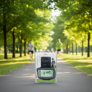 Brassard de sport S&N pour téléphone de 3,7 à 4,0 pouces, noir, pour la course à pied et l'entraînement - Product Image 2