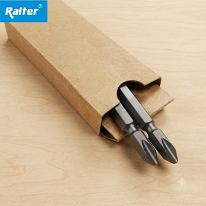 Promotional Offer! OEM Ralter Double-Ended PH2 65mm <b>Sandblasted</b> Phillips Screwdriver Bits Anti-Slip Texture Interchangeable - Product Image 4