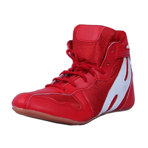 Calzado de Boxeo Transpirable de Malla de Poliéster, Cómodo para Combates, Botas de Boxeo de Cuero Genuino para Sparring de Alto Rendimiento - Product Image 5