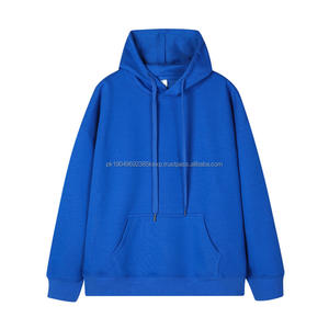 Sudaderas con capucha de otoño e invierno para hombres y mujeres, sudaderas básicas de gran tamaño con capucha lisas, sudaderas con capucha de calidad personalizada - Product Image 4