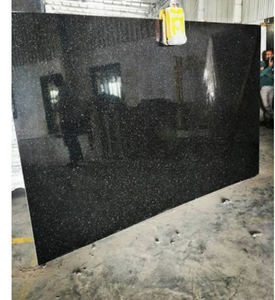 Meilleure Qualité Granit Noir Galaxie Grandes Dalles Polies et Lustrées Comptoirs de Cuisine Modernes pour Villas Durables Garantie à Vie Pacific - Product Image 2