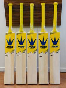 Bate de críquet MIDS TEST ENGLISH WILLOW de mango corto - Product Image 1