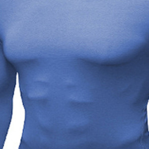 Custom <b>Men</b> Compression Shirts Knitted Short Sleeves Moisture Wicking <b>Stretch</b> Fitness Workout Sports Wear OEM - Product Image 5