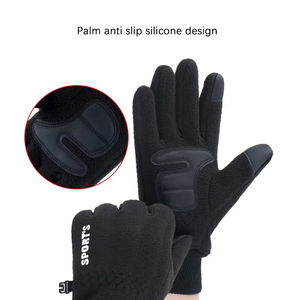 High-quality Anti Slip Windproof Winter Gloves Warm Touch Screen Thermal <b>Battery</b> <b>Heated</b> Cycling Gloves - Product Image 5