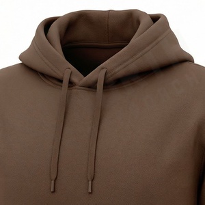 Sudadera con Capucha para Hombre 2025, Otoño Invierno, Casual, Holgada, Hombros Caídos, Color Sólido Personalizable, Ropa Urbana, Venta al Por Mayor de Fábrica - Product Image 4