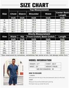 Conjunto de pantalones cortos y camiseta de manga corta de punto de secado rápido de color sólido informal de verano para hombre, color azul - Product Image 6