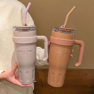New Large-Capacity 1182ml 304 Stainless Steel <b>Insulated</b> Water Bottle Portable Travel <b>Mug</b> for Men and Women Ideal for Car Use - Product Image 1