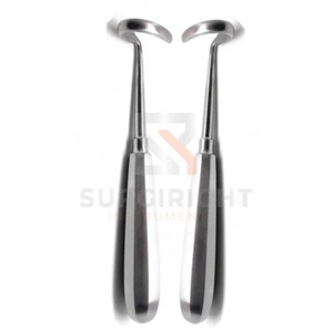 เครื่องมือผ่าตัดกระดูกและข้อแบบออร์โธปดิกส์ ยี่ห้อ Doyen รุ่น Rib Raspatory ขนาด 17 ซม. ด้านขวา ผลิตจากสแตนเลสสตีลเยอรมัน ได้รับมาตรฐาน MOL CE โดย Blush Surgical - Product Image 2