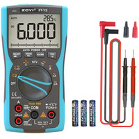 ZOYI ZT-Y2 6000 Seri Multimeter Digital Presisi Tinggi Definisi Tinggi Tiga Layar Otomatis/Manual Resistansi Kapasitansi